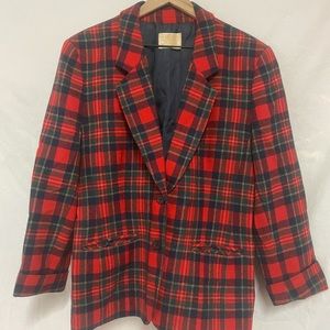 Pendleton Tartan Plaid Woman’s Jacket
